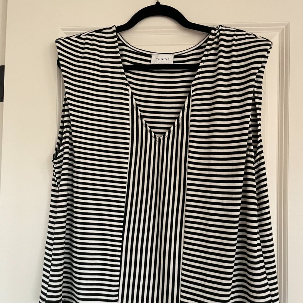 Evereve Striped Sleeveless Top